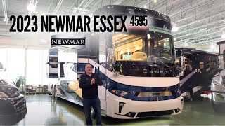 LUXURY 45 FOOTER 2023 Newmar Essex 4595 Motorhome Walkthrough with Chris [upl. by Ittam]