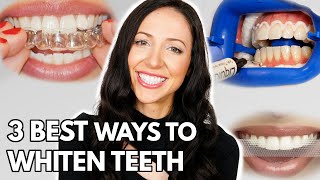 3 Best Ways to Whiten Teeth Dental Hygienist Explains [upl. by Tema362]