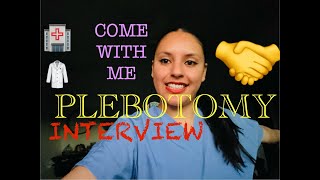 Phlebotomy Interview Vlog [upl. by Rome]