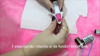 Como trocar as embalagens dos batons Inventando Moda  Por Bia Andrade [upl. by Iuq]