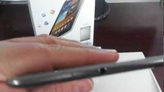 Samsung galaxy tab 77 GTP6800 unboxing [upl. by Cristian]