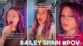 NEW Bailey Spinn POV Tiktok Funny Videos  Best tik tok POVs of baileyspinn 2022 tiktokpovs [upl. by Drummond]