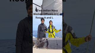 Navika Sagar Parikarma II LtCdr Roopa A Dilna K are going to circumnavigate the globe indiannavy [upl. by Kumagai]