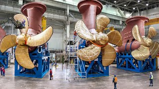 How They Produce Massive Millions  Propellers That Move Giant Ships [upl. by Fondea]