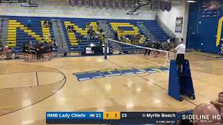 NMB Lady Chiefs vs Myrtle Beach 20240924 [upl. by Luann]