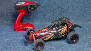 Remote Control 116 High Speed PUBG Racing Buggy  2WD Drift Racing OffRoad RC Car LED Lights [upl. by Aelram]