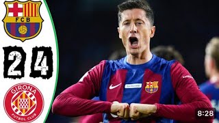 Barcelone vs Girone highlights and all goals [upl. by Ilsa]