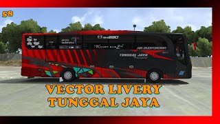 VECTOR LIVERI TUNGGAL JAYA MERAH HITAM [upl. by Berna949]