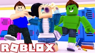 SOFRI BULLYING NA ESCOLA  ROBLOX [upl. by Ttenaej624]