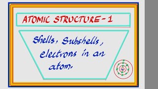 Atomic structure1 [upl. by Trebo]