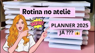 Vlog 3  Rotina de encomenda e planner 2025 [upl. by Odranar204]