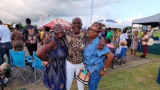 September 19 2024  Q at Dash Valley Playing Field Line Dancing amp Family Time with J Barbados 4k [upl. by Yxor]