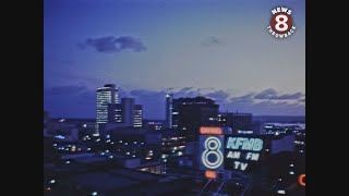 San Diego downtown city lights in 1966 [upl. by Demetri]