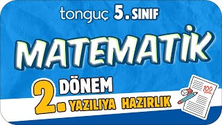 5Sınıf Matematik 2Dönem 2Yazılıya Hazırlık 📑 2024 [upl. by Krein]