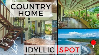 Costa Rica Homes  3BR Country House quotOff the Beaten Pathquot Shorts [upl. by Barbur]