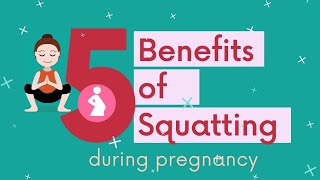 Why Squat during Pregnancy Benefits of Squatting Exercise for Pregnant Women  FabMoms shorts [upl. by Elohcan]