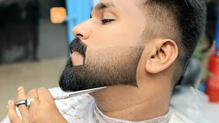 BEST 👍 BEARD 🔥 STYLES FOR MEN  BEARD BARBER STYLE  Dari Cutting Style 3023 [upl. by Gnouh]