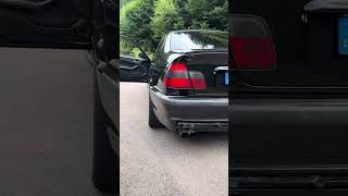 BMW E46 325i Bastuck ESD Sound Schubabschaltung onoff [upl. by Aneek]