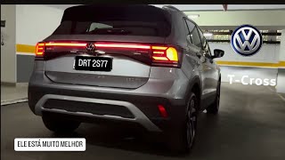 Ele está melhor VW TCross Highline 250 TSI 20242025 l Teste de Longa Duração [upl. by Ahsilyt593]