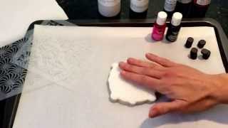 Airbrushing and stenciling basics [upl. by Walther]