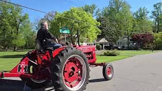 Minorcan Mullet on the Farmall H [upl. by Agnot]