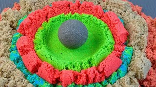 1 Hour ASMRSOAPampGLITTER4K★Kinetic Sand ASMR ★ Dalan Fa Dial Duru Fax Camay Palmolive Coast [upl. by Sgninnej]