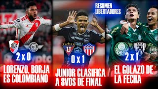 🏆 COLOMBIANOS sobresalen en la FECHA 5 de LIBERTADORES PEÑAROL a un paso de 8VOS  RESUMEN LIBERTA [upl. by Eenafit]