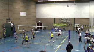 Volleybal Heren Eredivisie  1e Divisie  NoordNederland Cup 2015 [upl. by Odlo]