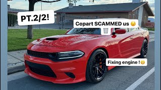 PT22 Buying and driving SRT scatpack from copart across country with a BAD engine [upl. by Dennard79]