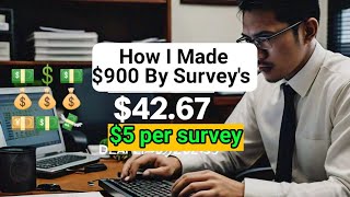 Earn Money Online With Paid Surveys Without Investment [upl. by Nylecoj]