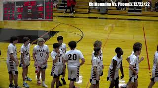 JV Basketball Chittenango V Phoenix 122222 [upl. by Plume]