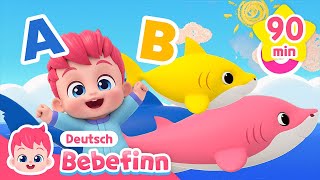 Lerne Zahlen ABC und erste Wörter 📚ㅣMixㅣLernen für KleinkinderㅣBebefinn Deutsch  Kinderlieder [upl. by Nwahsram]