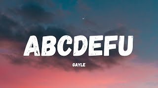 GAYLE  abcdefu [upl. by Nigem]