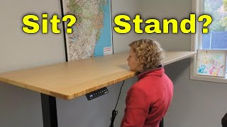 Desky SitStand Desk  Assembly Review [upl. by Nikki]