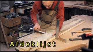 Timmertip 1631 Afdeklijst maken met gleufzaag en handwerk [upl. by Miksen732]