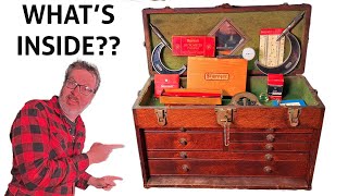 Machinist Treasure Chest Opened  Tool Box Tour  Whats Inside [upl. by Schulman]