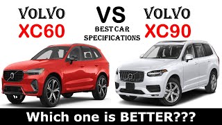 ALL NEW Volvo XC60 Vs ALL NEW Volvo XC90  Which one is better [upl. by Rosella]