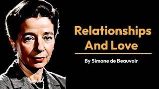 Existentialist love Simone de Beauvoir [upl. by Enirol52]