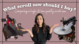 What scroll saw should I buy Comparing a low and high quality scroll sawThe Pegas and Wen [upl. by Jahdal]