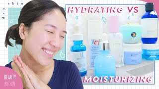 💧Top Serums amp Moisturizers for Dry and Dehydrated Skin 💧Hydrating vs Moisturizing [upl. by Nosniv]