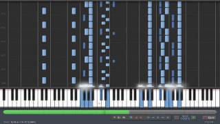 Beethoven Symphony 9 Mov 2 Piano Tutorial Synthesia [upl. by Nohtiek328]