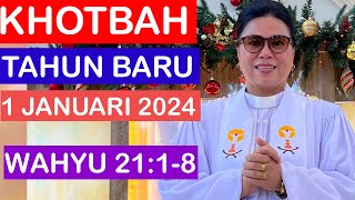 KHOTBAH TAHUN BARUWAHYU 2118MTPJ GMIM 1 JANUARI 2024 [upl. by Eignav]