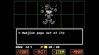 Using the stick in Madjicks fight UNDERTALE [upl. by Bamby]