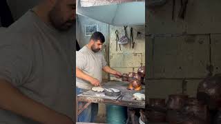 Turkish bazaar Souvenirs in the process Amazing hand madeistanbul turkey travelistanbulturkey [upl. by Nitsugua13]