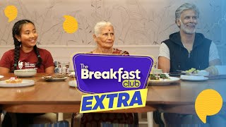 Milind Soman Fitness Secret  The Breakfast Club  Breakfast With Indias Fittest Family  News18 [upl. by Gurney753]