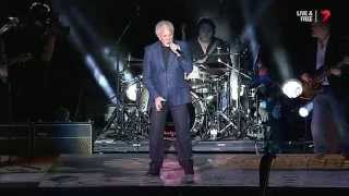 Tom Jones  Medley live at AFL Grand Final Post Match Concert MCG 27 September 2014 [upl. by Enaillil]