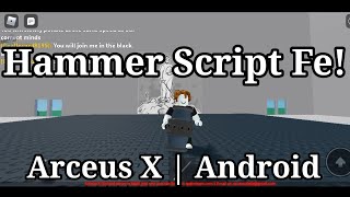 Ban Hammer Script  Arceus X Script [upl. by Efeek]