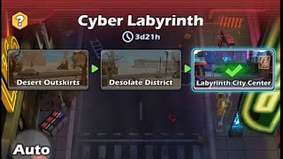 Zombie Waves  How to play cyber Labyrinth  Limited Time Events [upl. by Jonas]