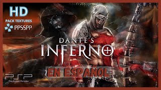 ✅ DANTE´S INFERNO  PSP  TEXTURAS HD V10  PPSSPP  GAMEPLAY [upl. by Antsirhc]