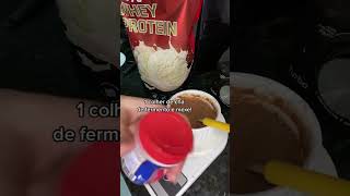 Receita com Whey panqueca shorts fitness receita wheyprotein academia ganhodemassamuscular [upl. by Godspeed]